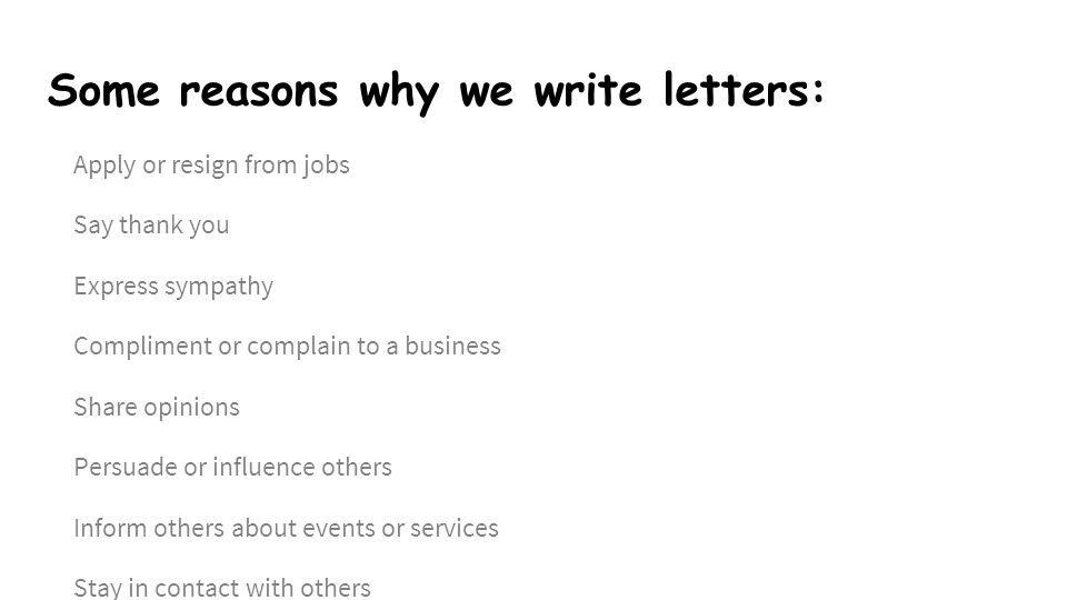 Business Letter Formats